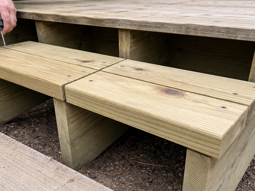 how build patio stairs