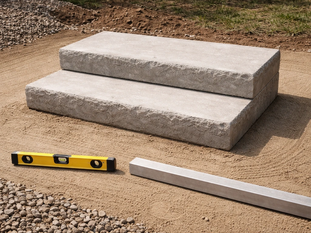 premade steps for patio