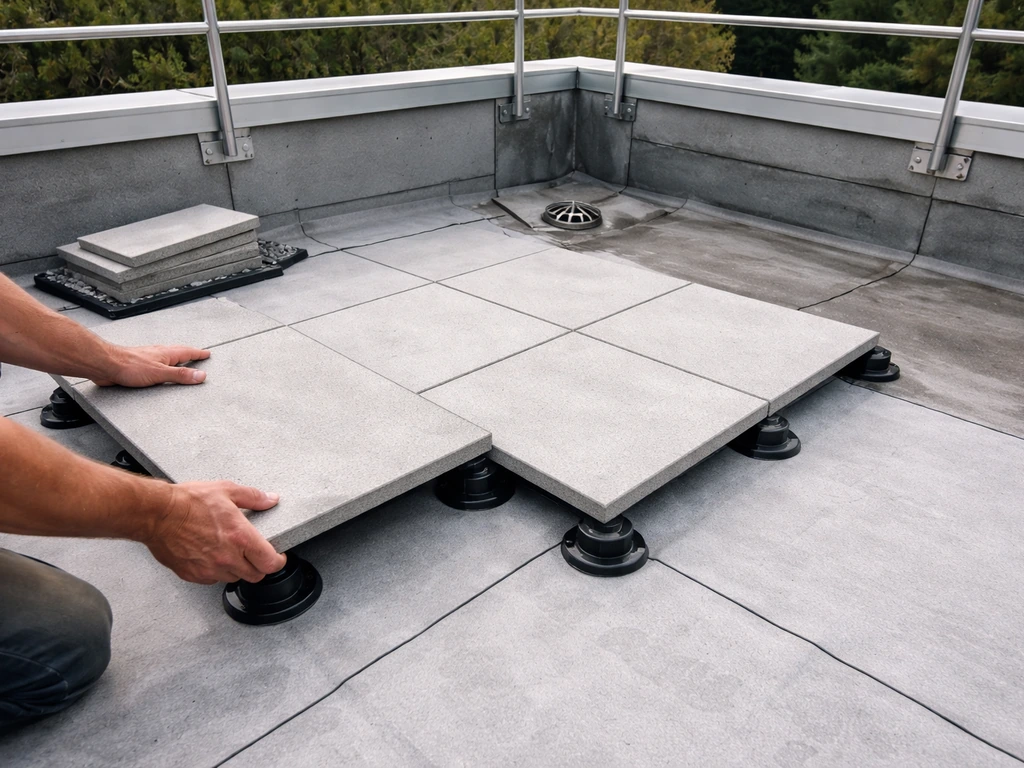 how to build a rooftop patio