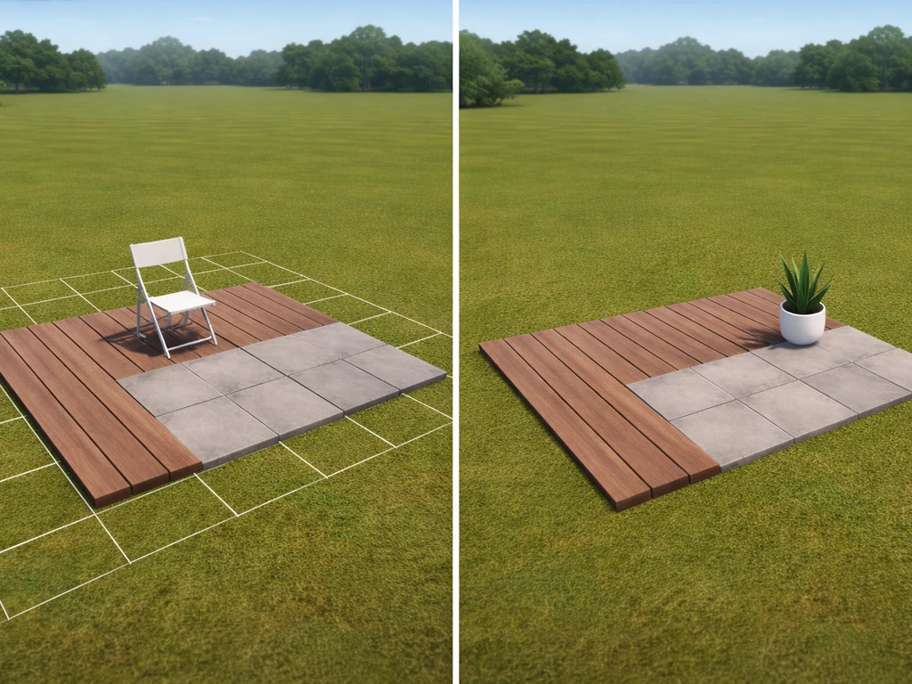 how to make a patio on bloxburg