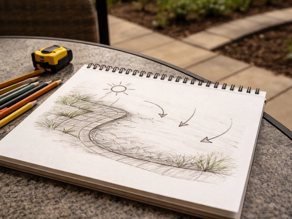 how to landscape a patio