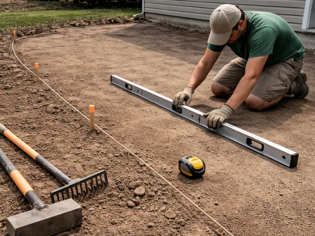 how to landscape patio