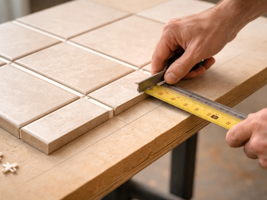diy tile top patio table