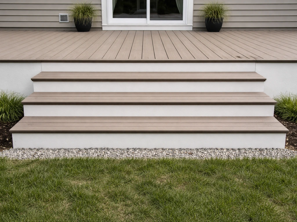 Composite Patio Steps DIY Guide for Deck and Raised Patios