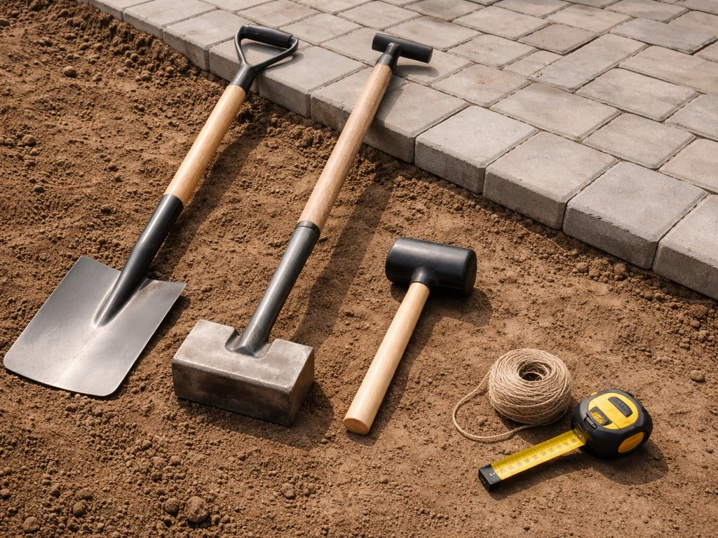 how to edge around a patio