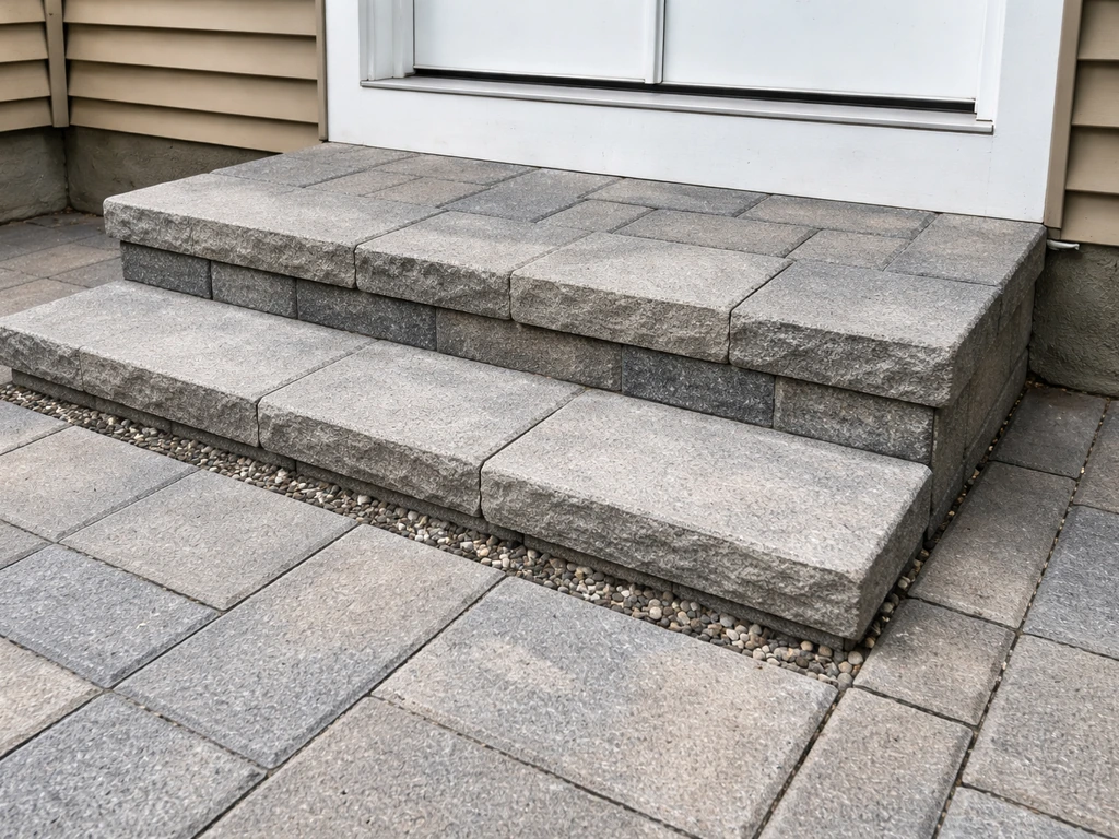 how to build steps on patio