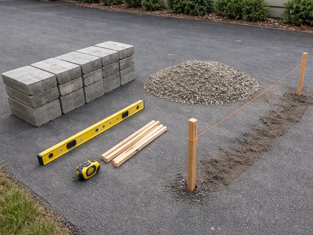 how to build a patio step