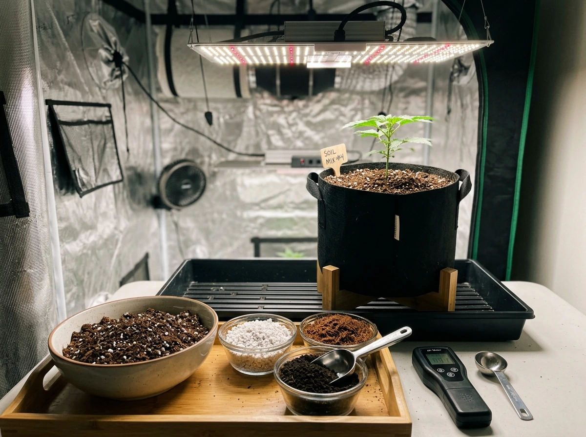 Best Soil for Indoor Grow: Mixes, Amendments, and Tips