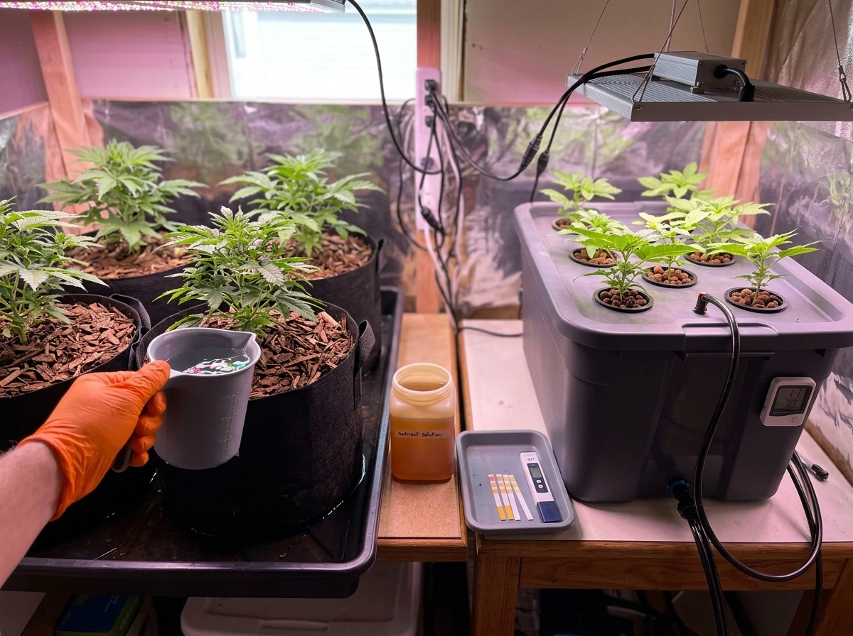 Water What You Want to Grow: Soil and Hydroponics Plan