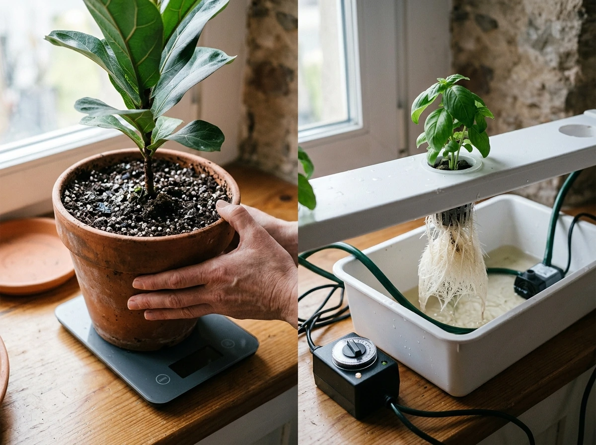 Comparison of soil lift test versus hydro reservoir delivery system.