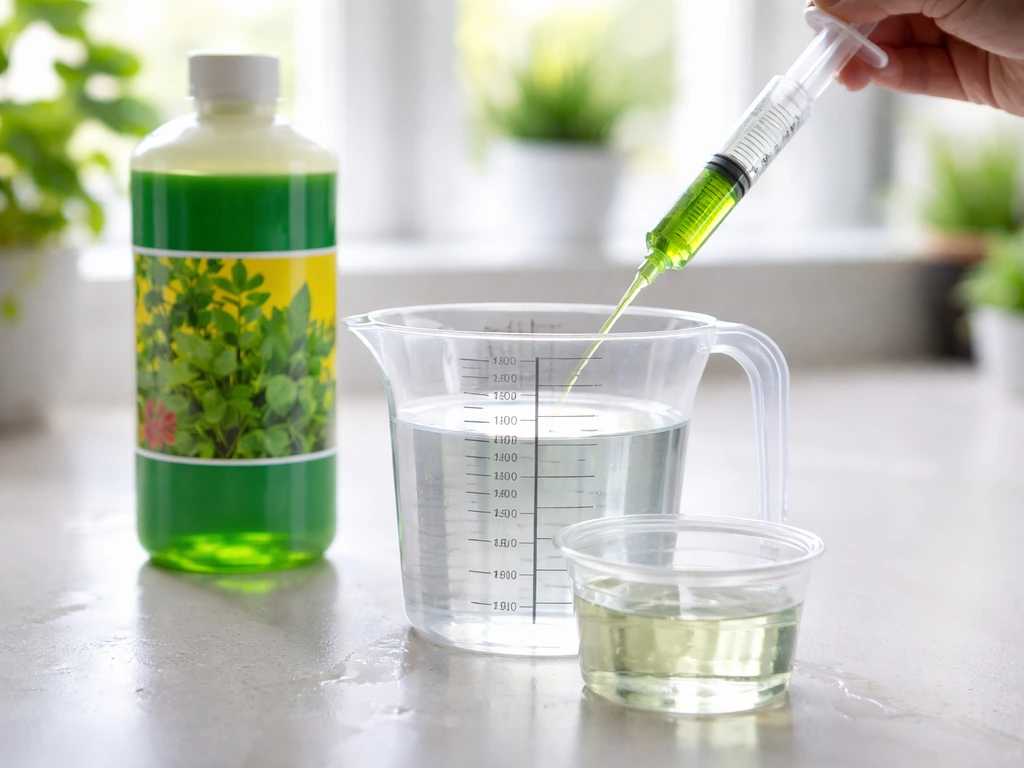 FloraGrow Dosage Guide: Measure Mix and Feed Steps
