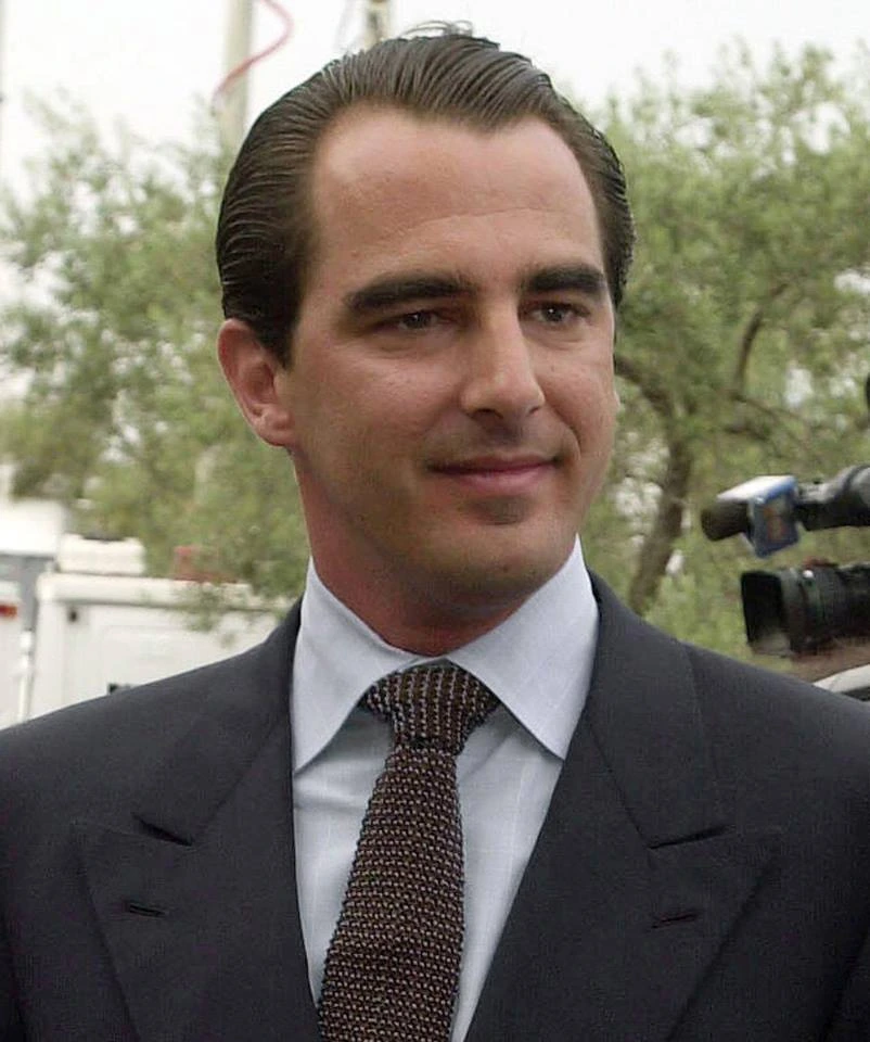 Portrait of Prince Nikolaos of Greece and Denmark in uniform