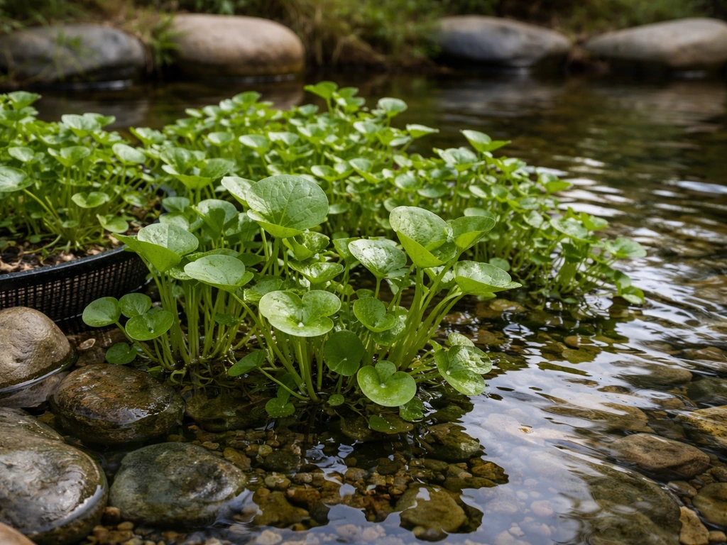 how to grow watercress in pond
