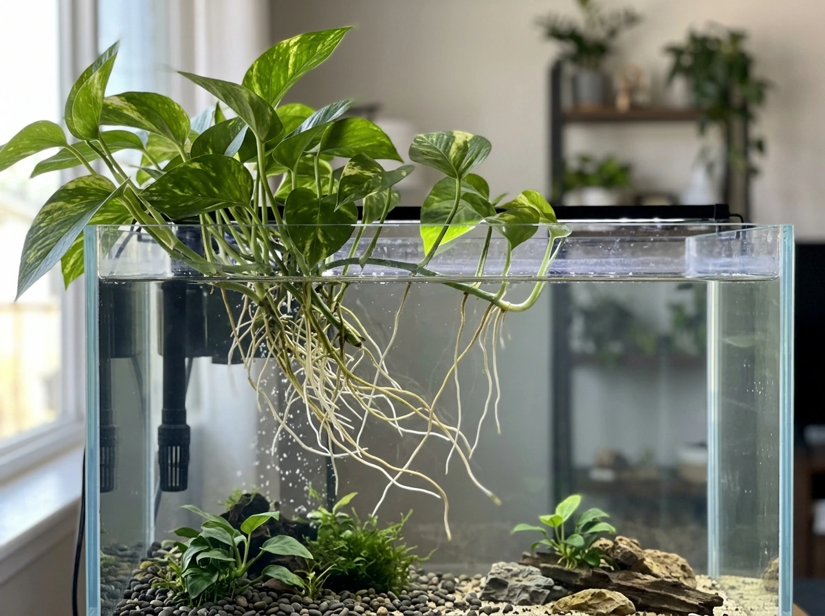 How to Grow Pothos in an Aquarium: Step-by-Step Guide