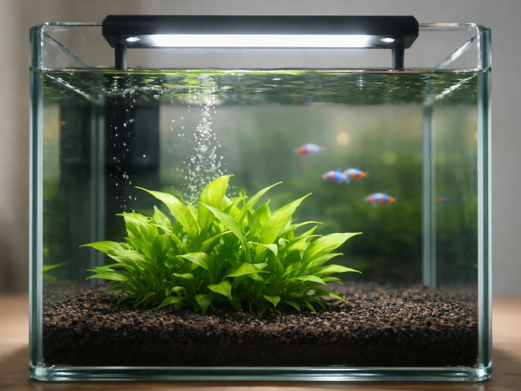 how to grow plants in fish tank