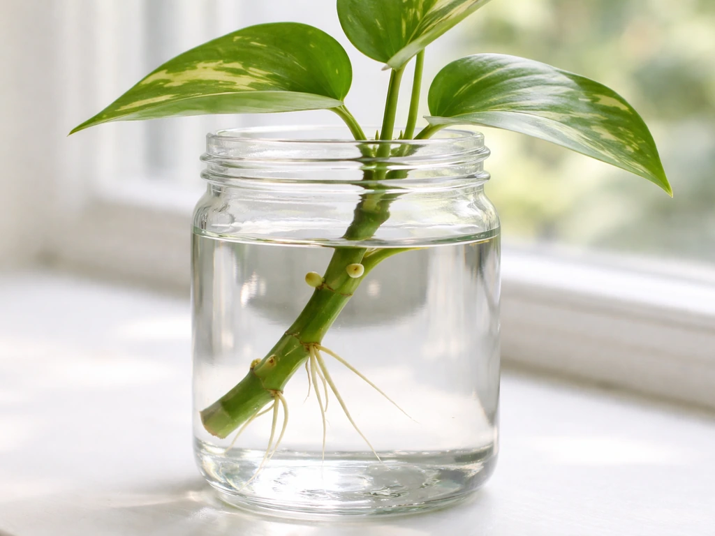 How to Grow Money Plant in Water Step by Step