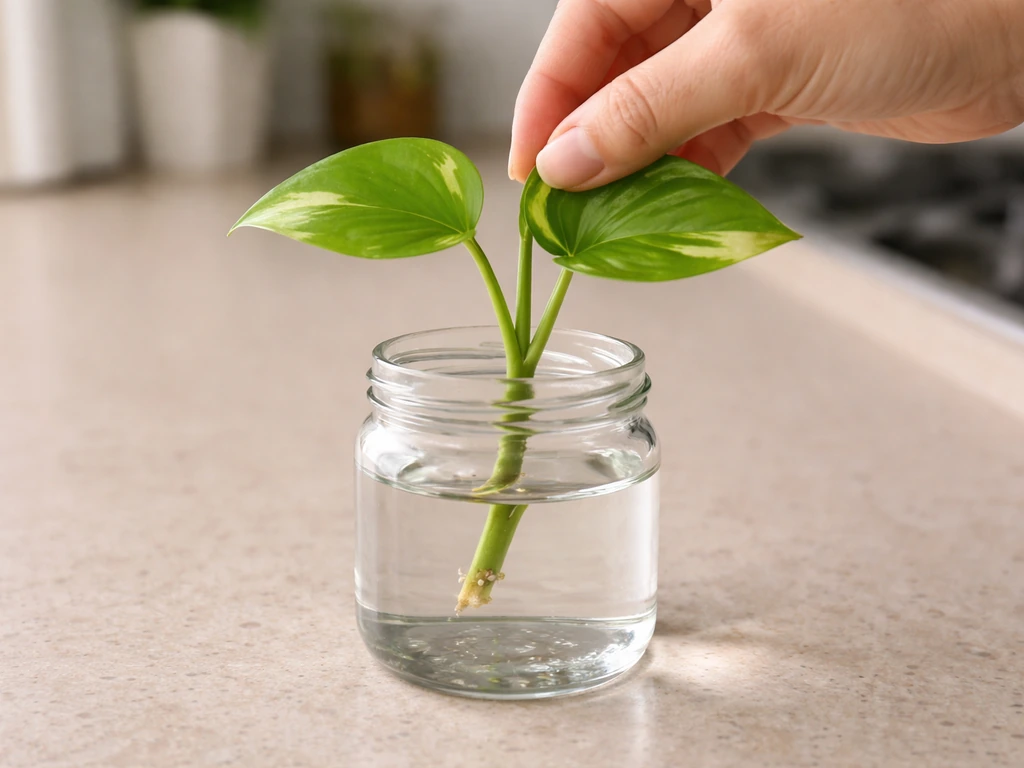how to money plant grow in water
