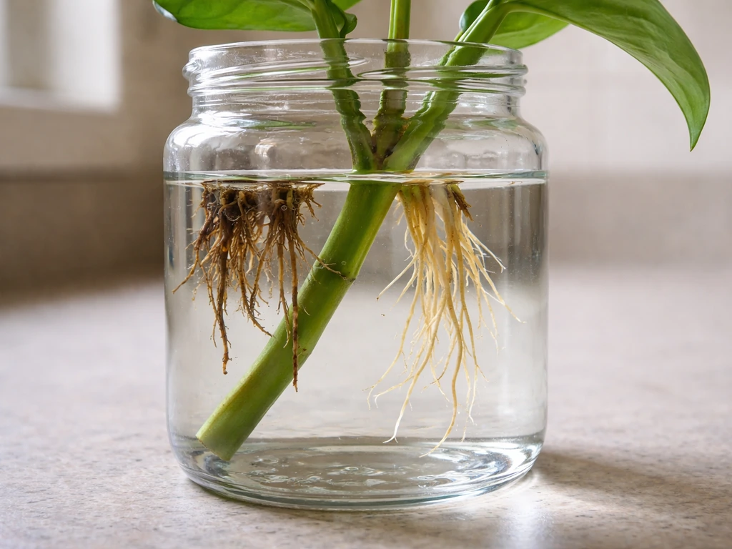 how to grow the money plant in water