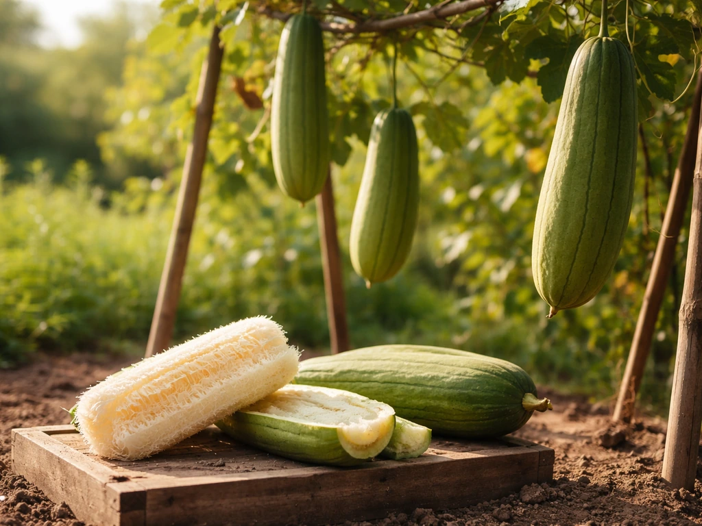 how to grow a luffa sponge