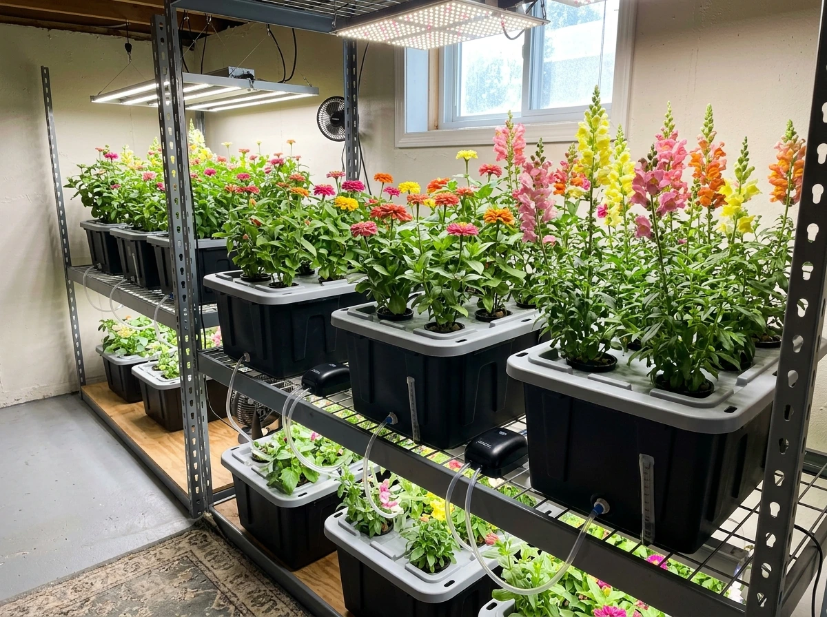 How to Grow Flowers Hydroponically: Step by Step Guide