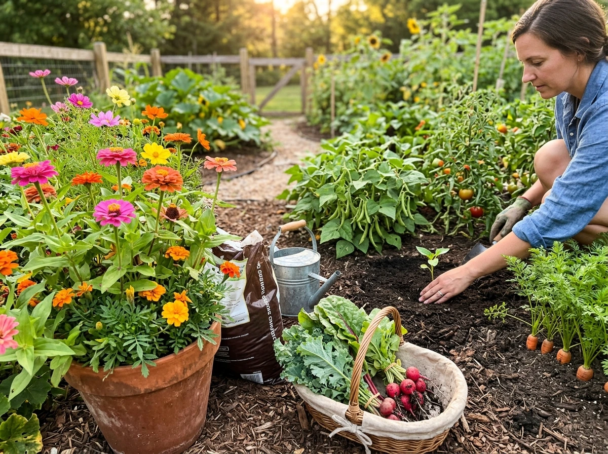 Best Plants to Grow in Late Summer: Quick Color and Harvest