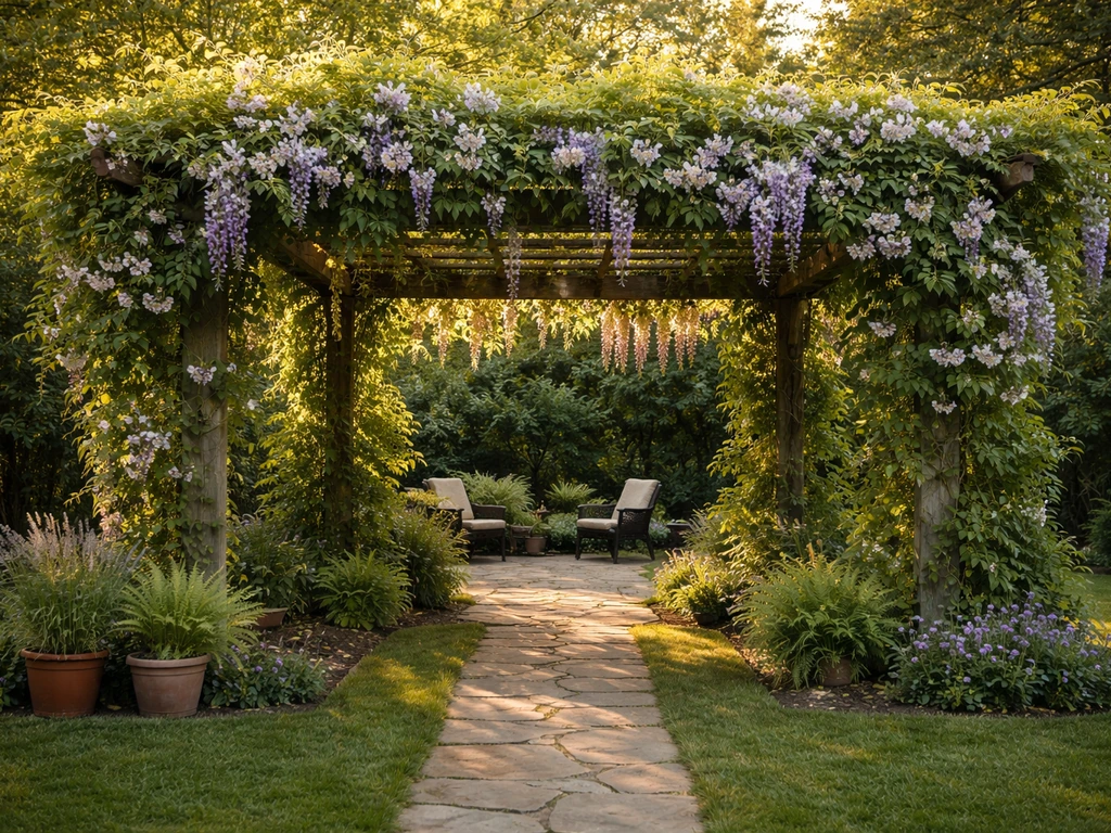 best plants to grow on pergola