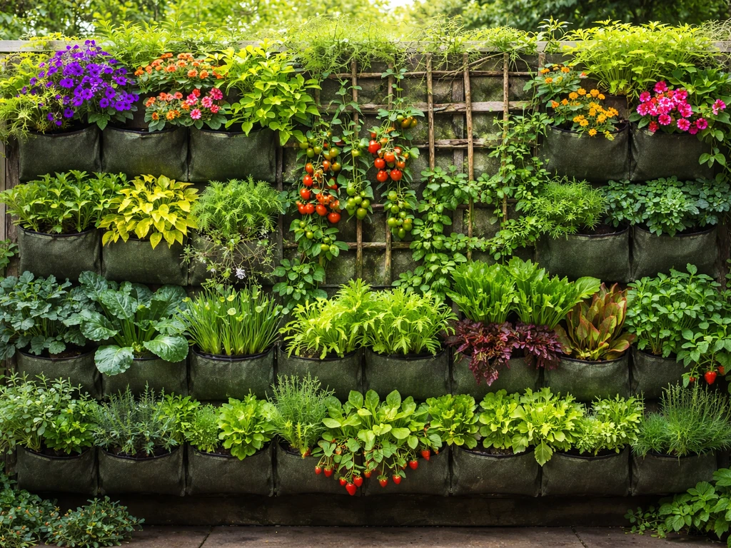 best plants to grow in vertical garden