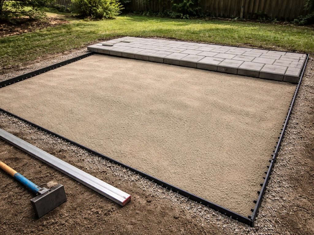 how to construct patio