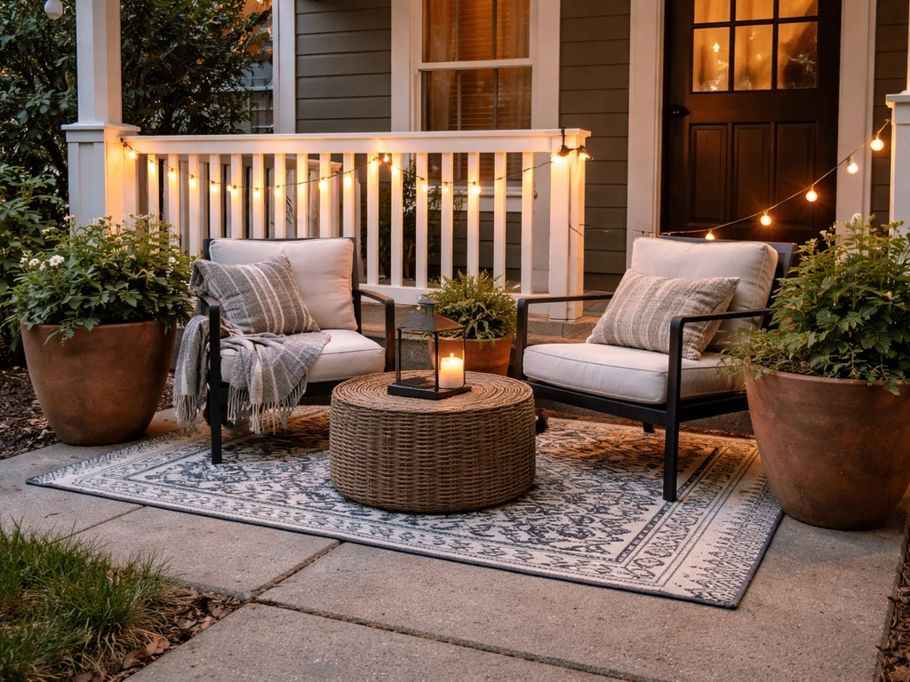 How to Decorate a Front Patio: Step-by-Step DIY Plan
