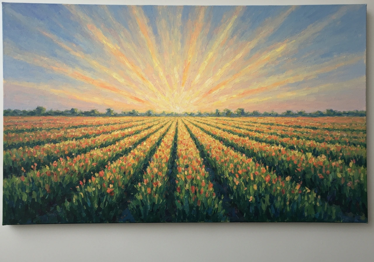 Image en feu d’herbe : reproduire l’effet lumineux sur la peinture