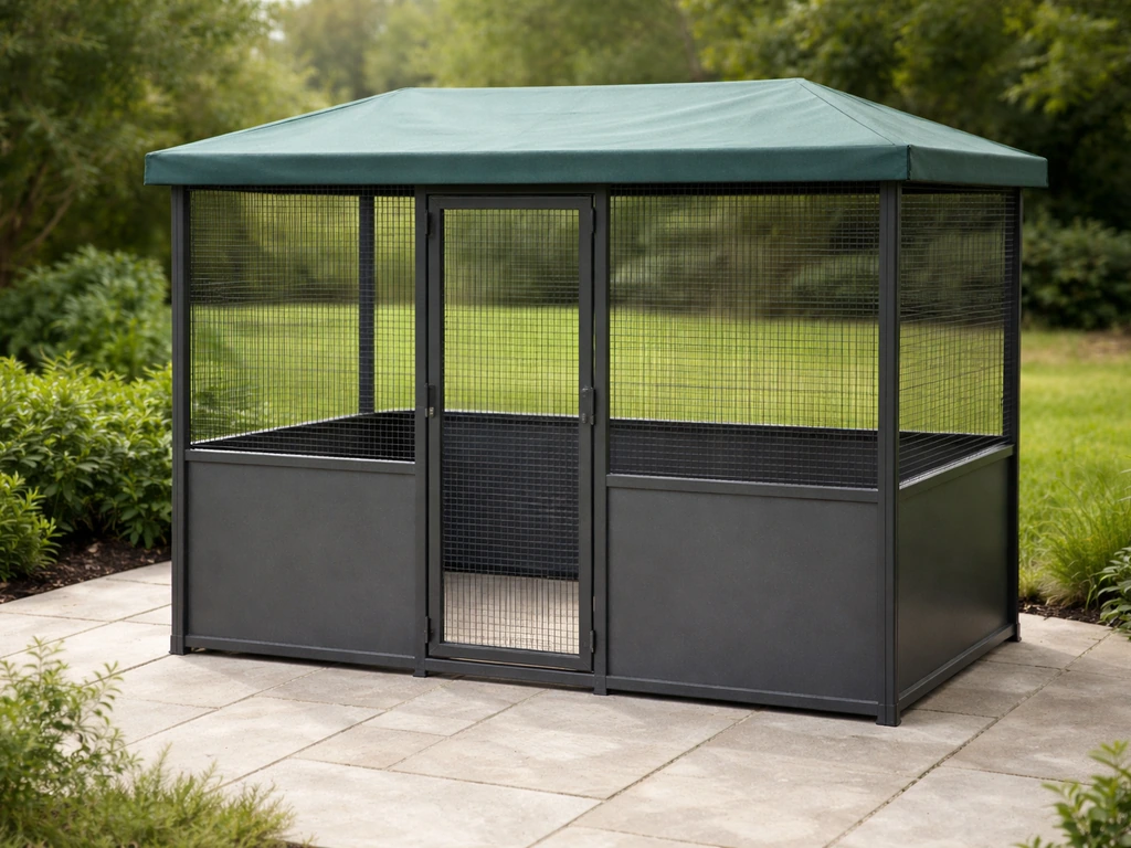 how to build outdoor bird cage