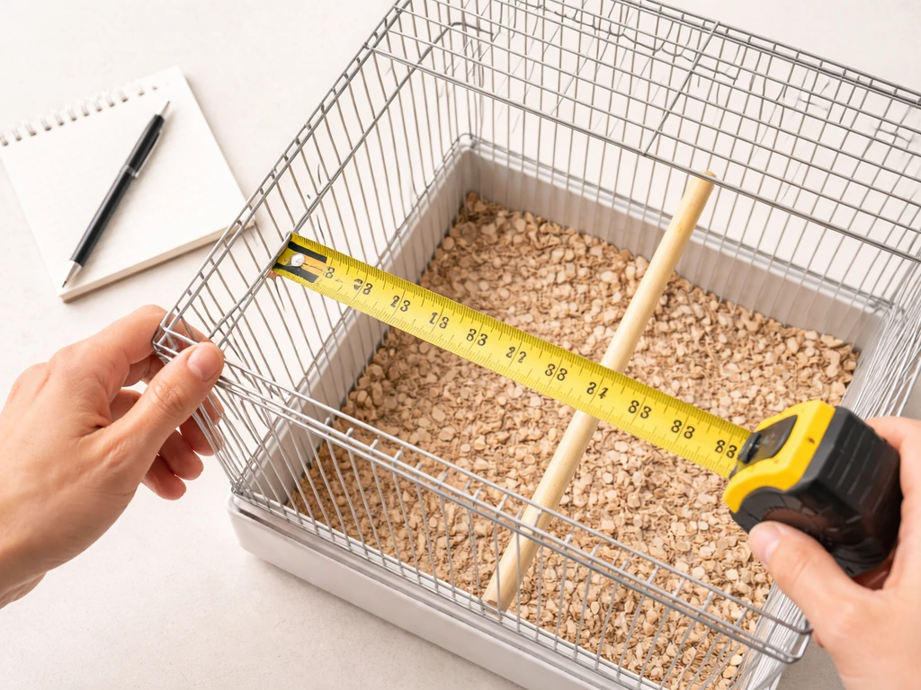 How to Measure a Bird Cage Size and Bar Spacing