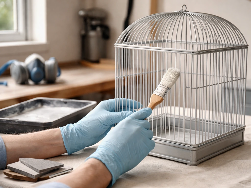 what paint to use on bird cage
