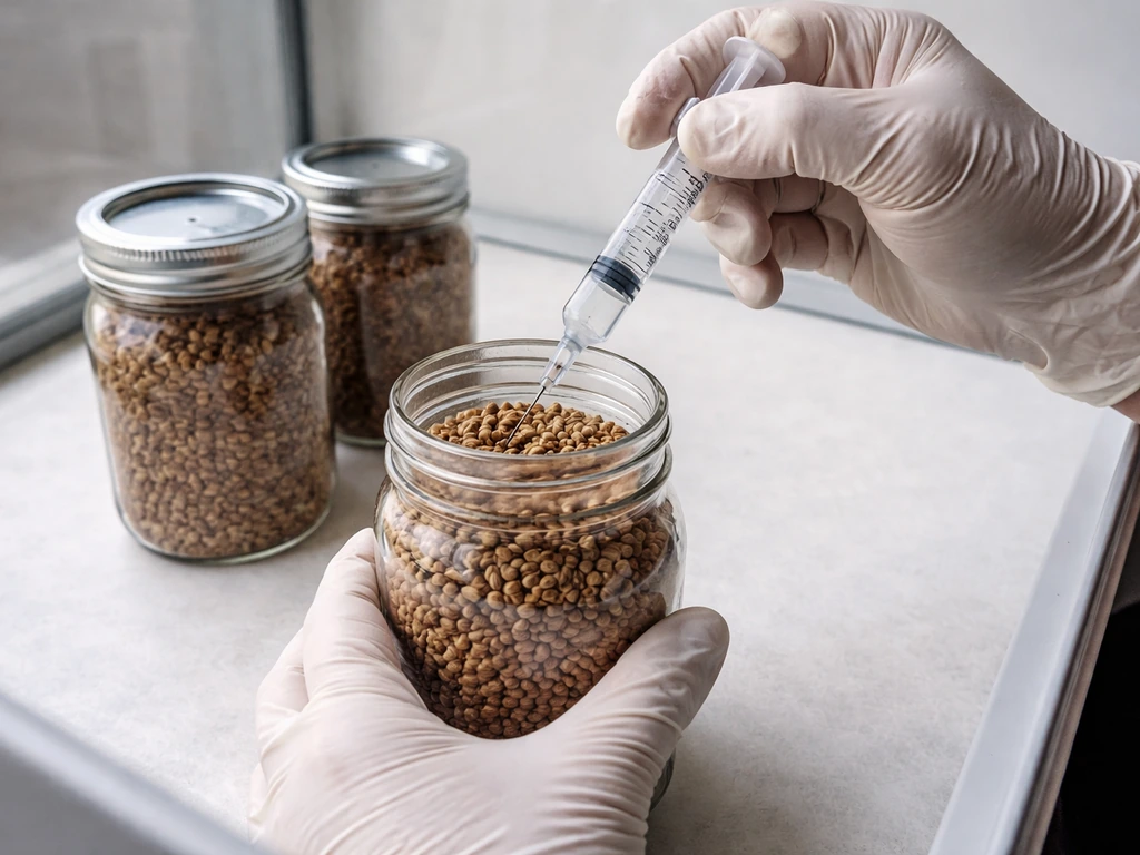 how to grow mushrooms from spores syringe