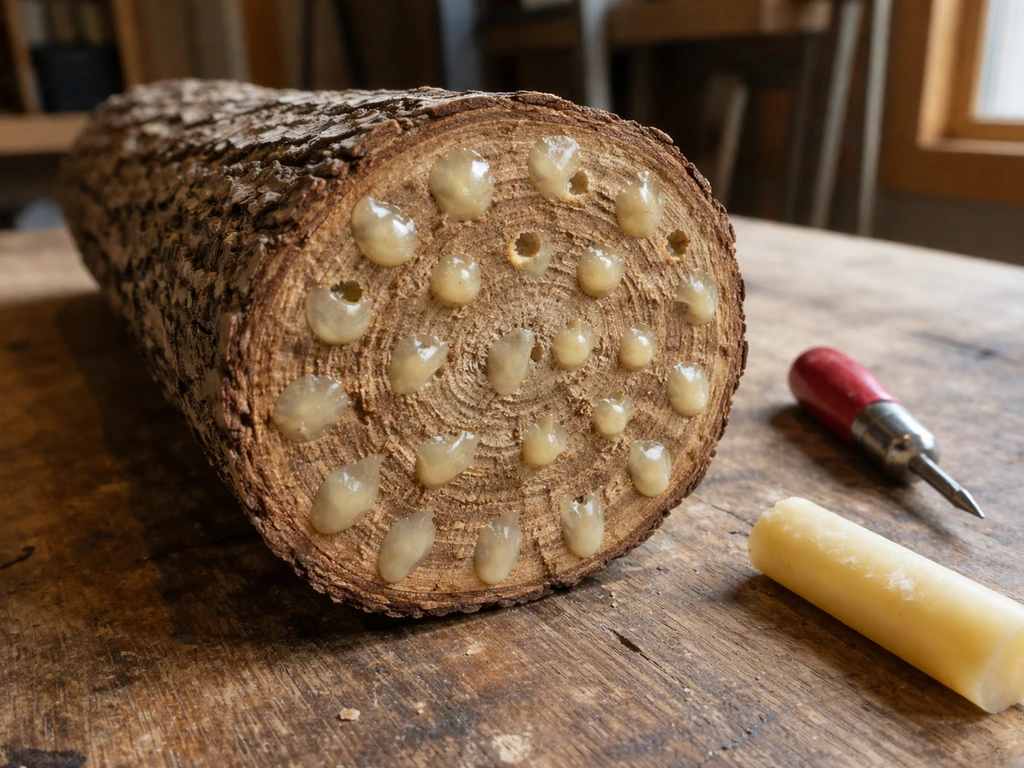 how long does it take shiitake mushrooms to grow