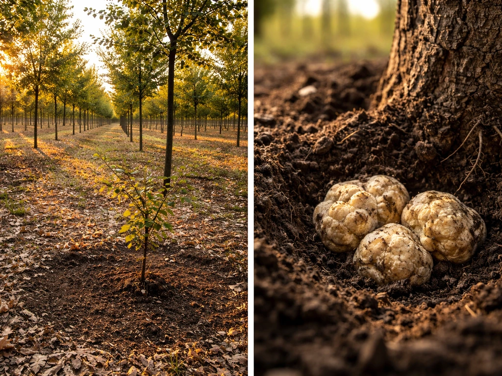 how to grow white truffles