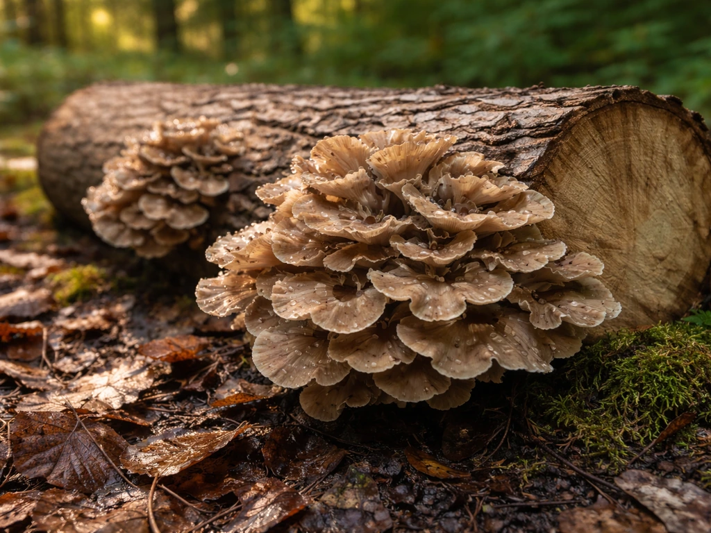 how to grow mushrooms in a log