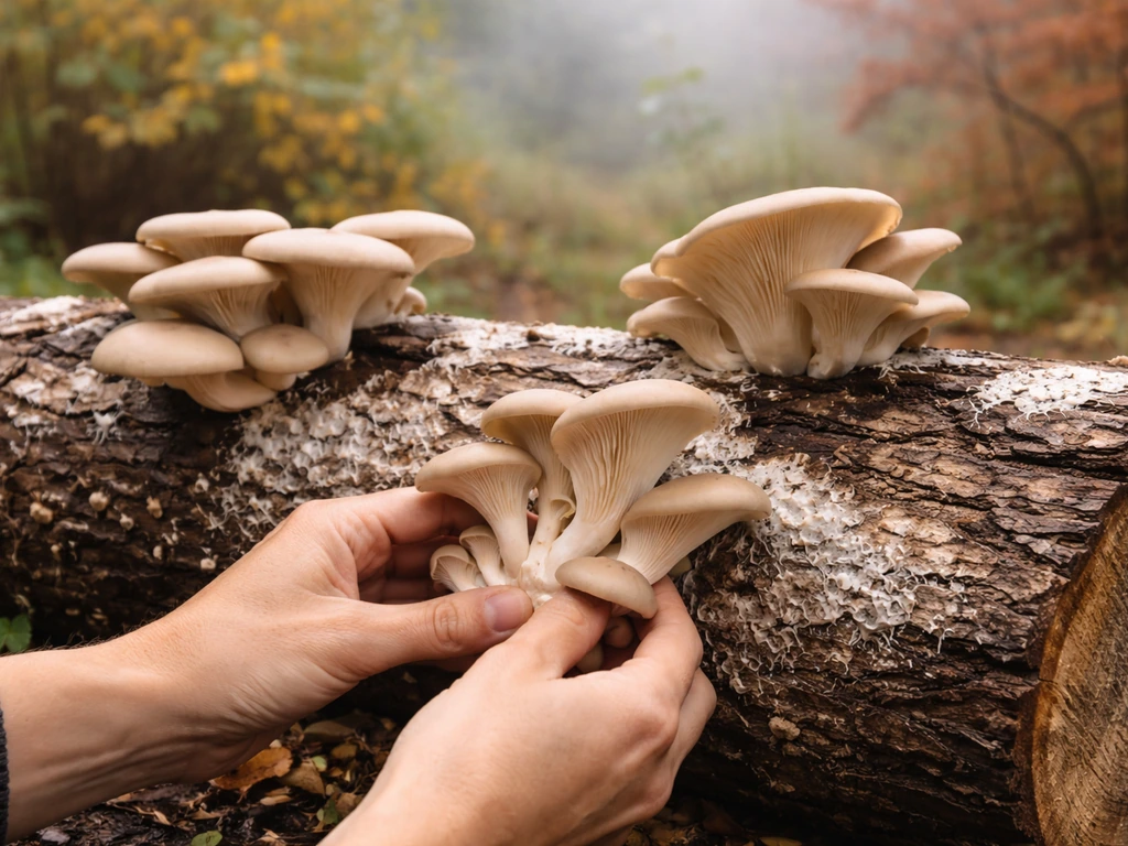 how to grow mushroom logs