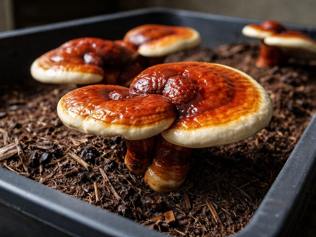 How to Grow Red Mushrooms at Home: Red Reishi Guide