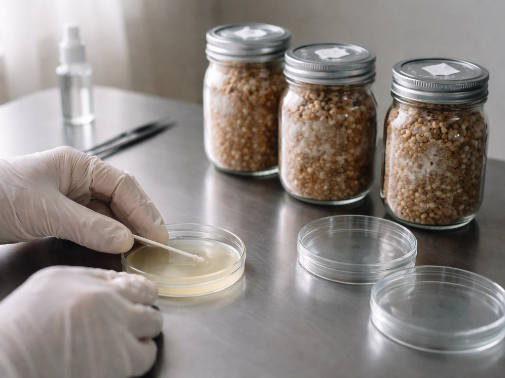 how to grow mushrooms with spores