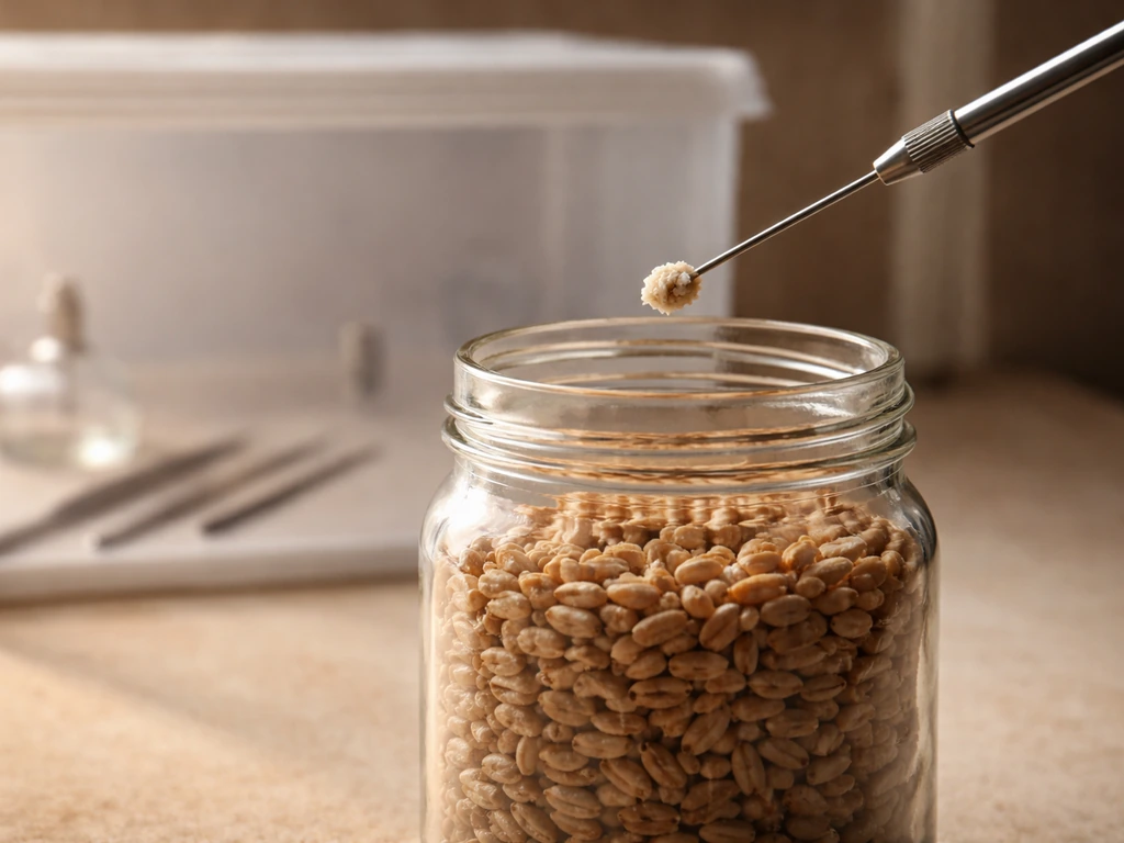 how to grow mushroom from spores