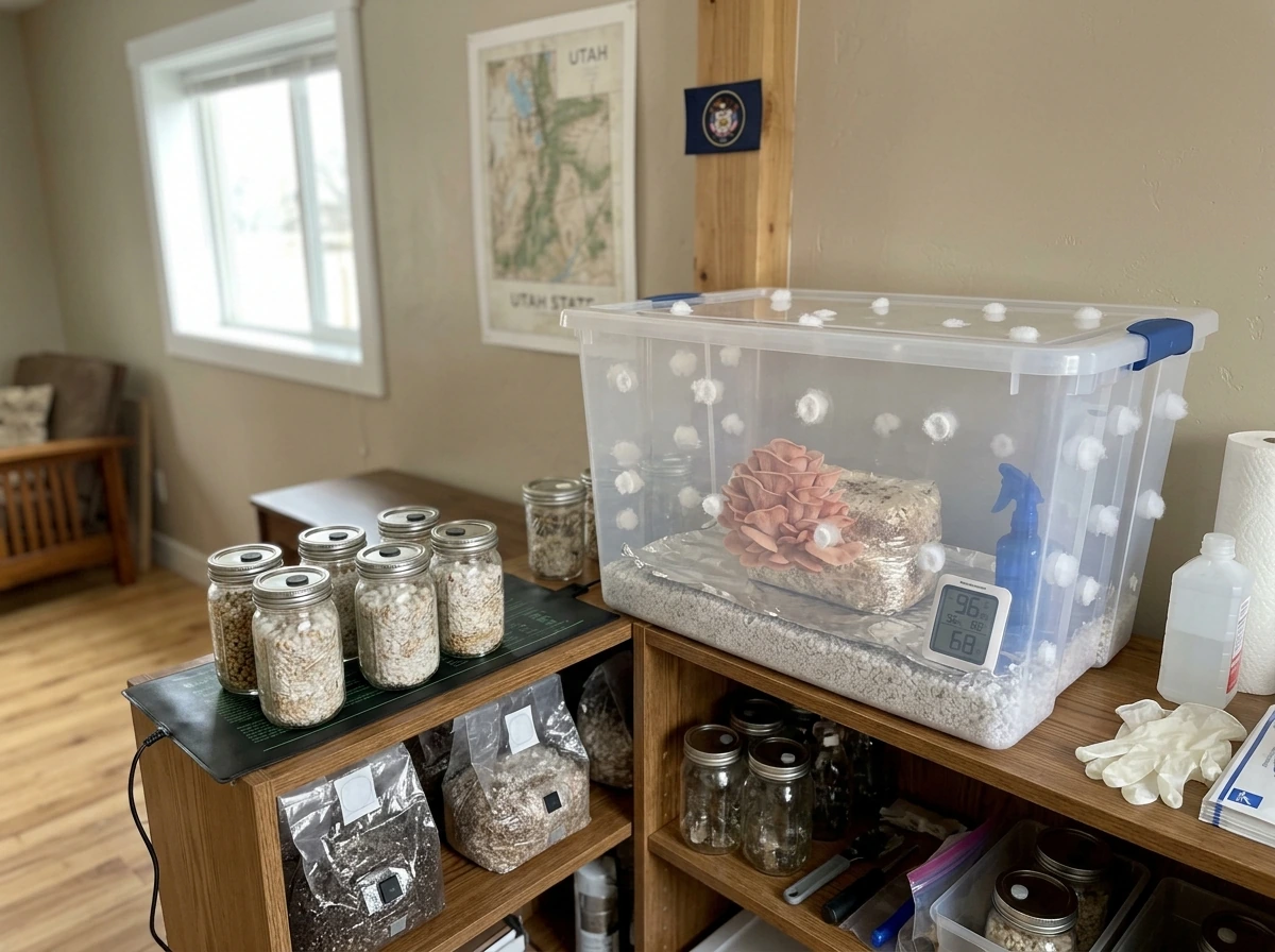 How to Grow Psychedelic Mushrooms in Utah Legally Safely
