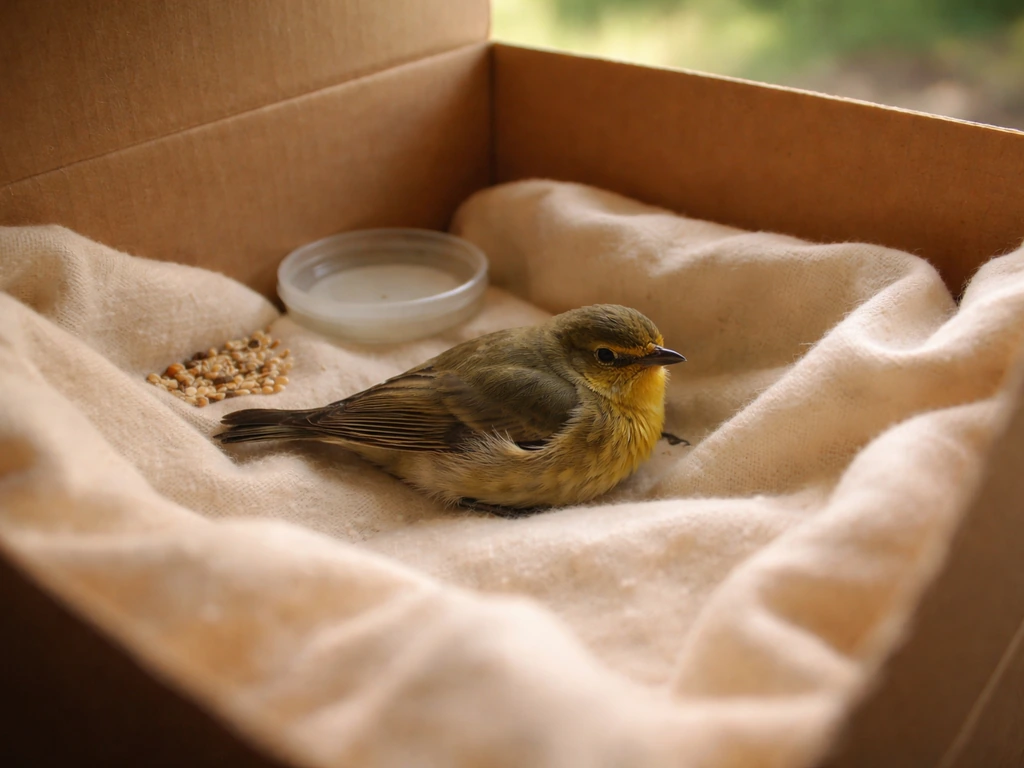 how to nurse an injured bird