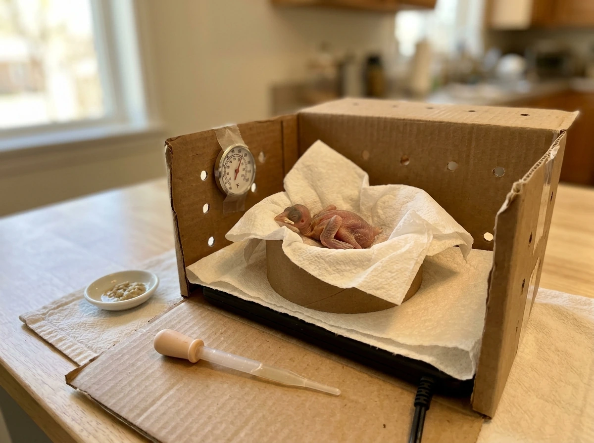 How to Care for a Newborn Featherless Bird: Step-by-Step