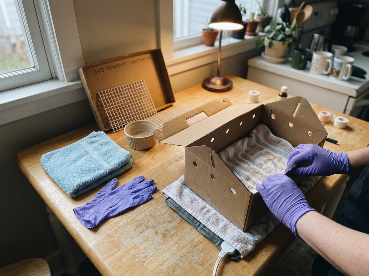 How to Care for an Injured Bird at Home: First Aid to Help