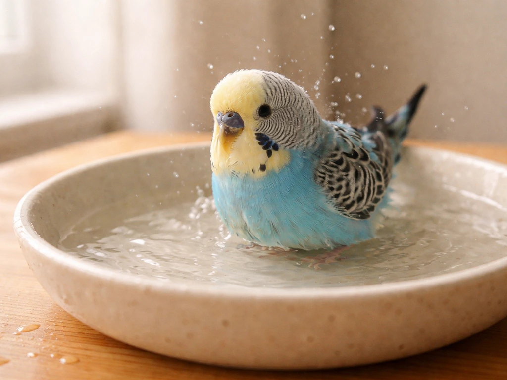 How to Bathe a Budgie Bird Safely Step by Step