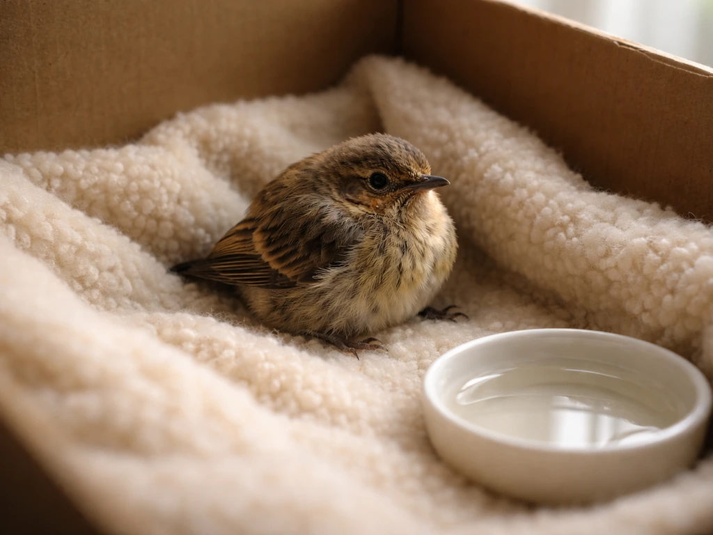 what to feed injured bird