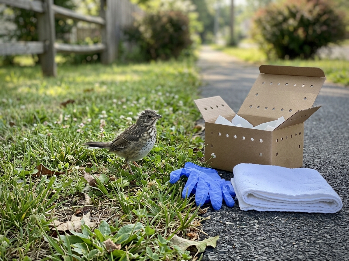 How to Care for a Fledgling Bird: Step-by-Step Rescue