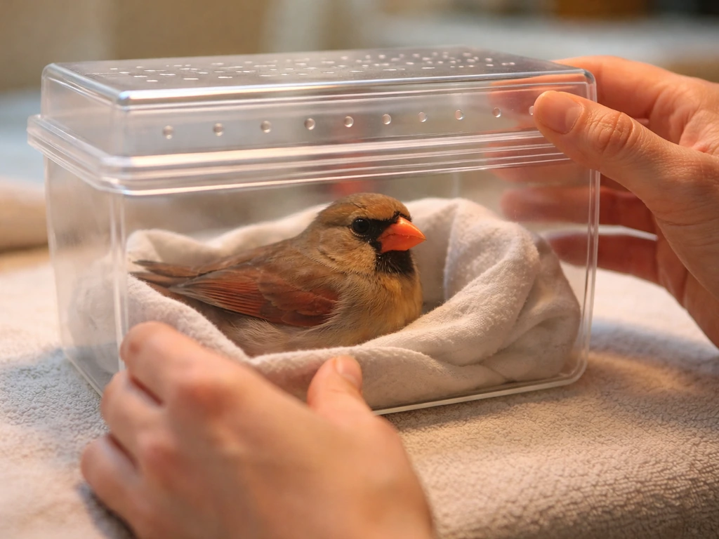How to Take Care of a Cardinal Bird: First Aid Steps