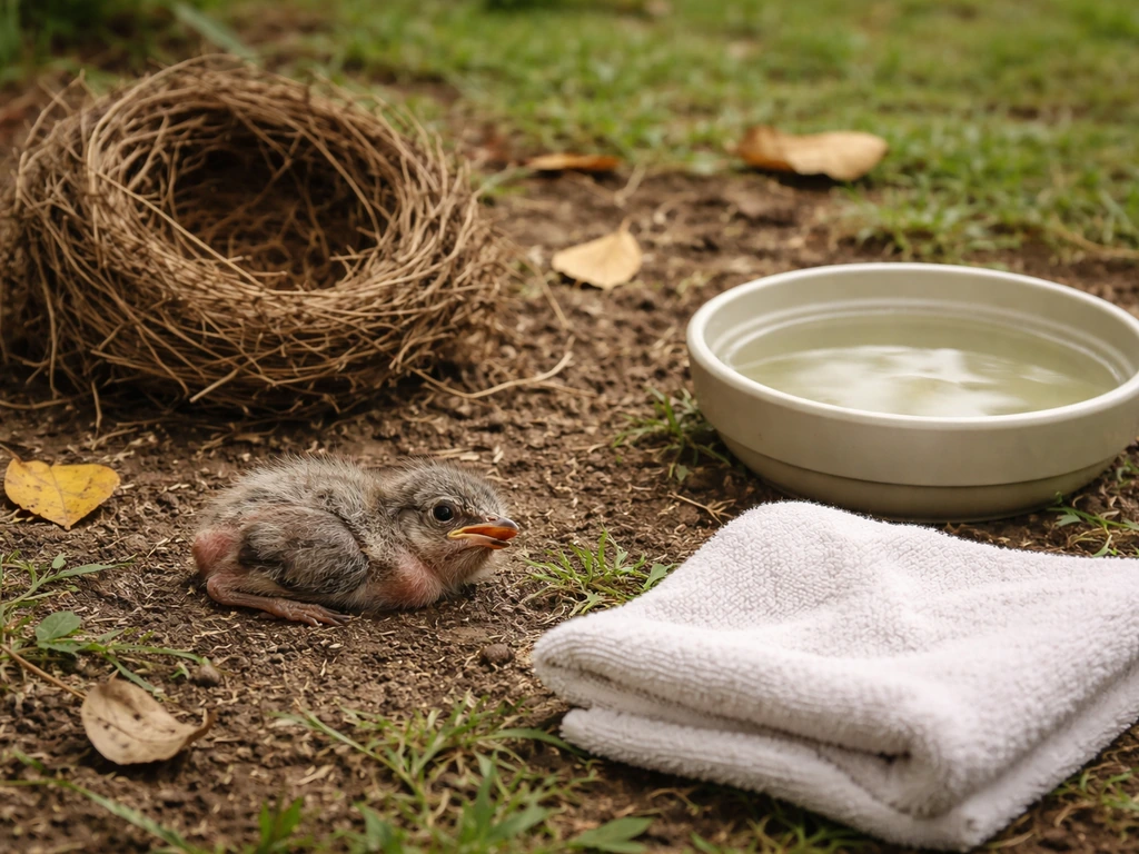 bird fell out of nest what to do